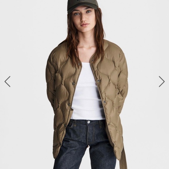 NWT Rag & Bone Rudy Quilted Down Jacket - Picture 2 of 9